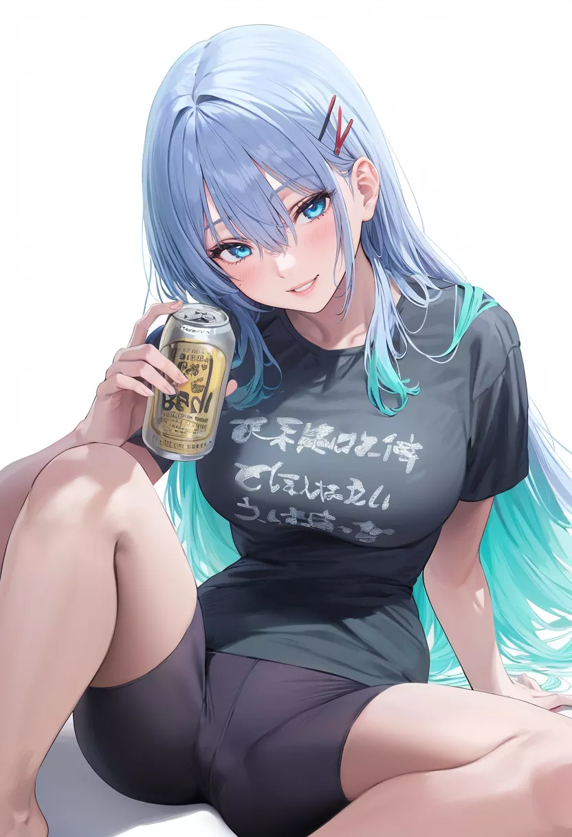 Enjoying a Cold Beer