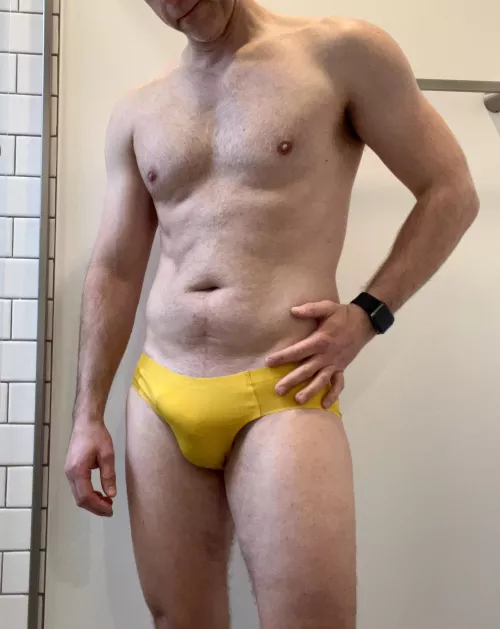 Feeling good after my workout