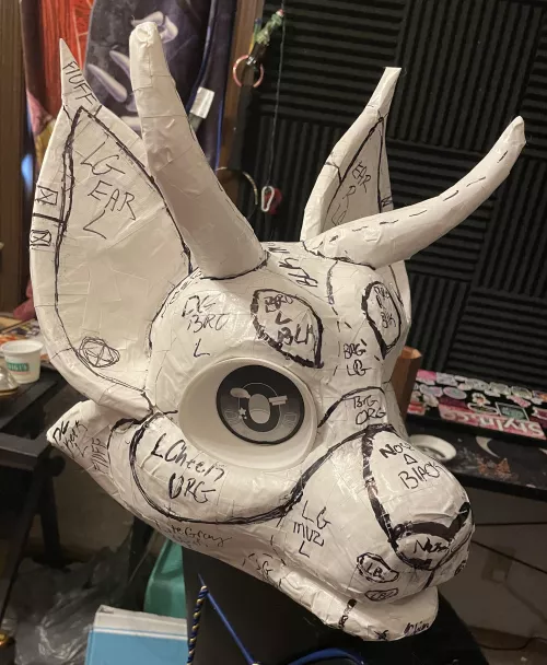 FIRST FURSUIT HEAD ATTEMPT!