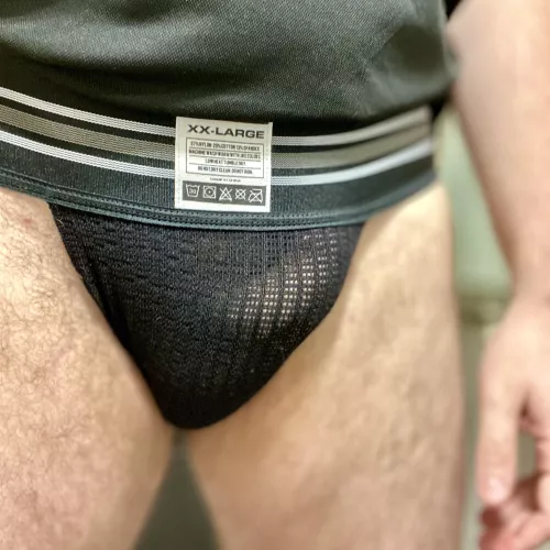 First time using a jockstrap, not much left for your imagination I guess 😅