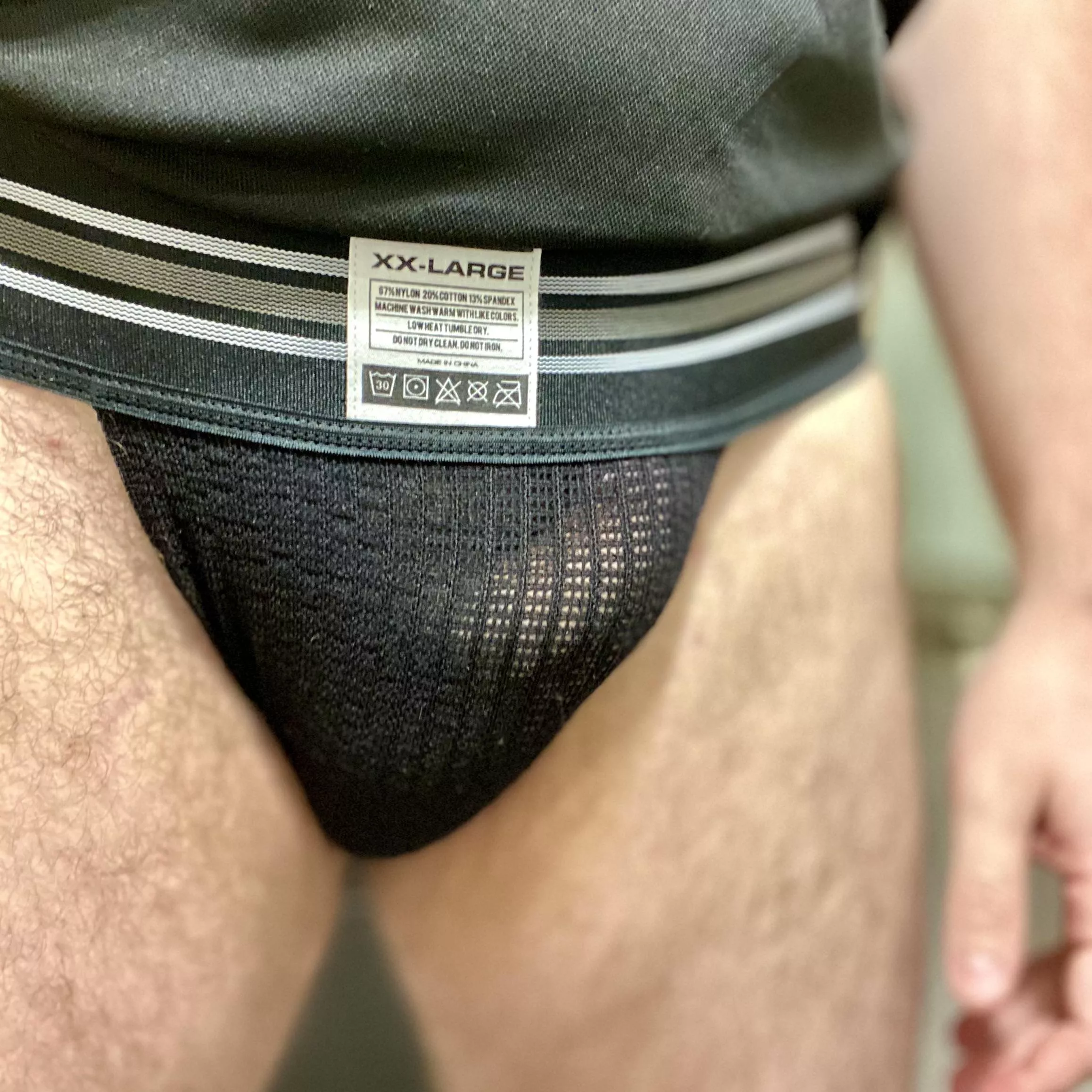 First time using a jockstrap, not much left for your imagination I guess 😅