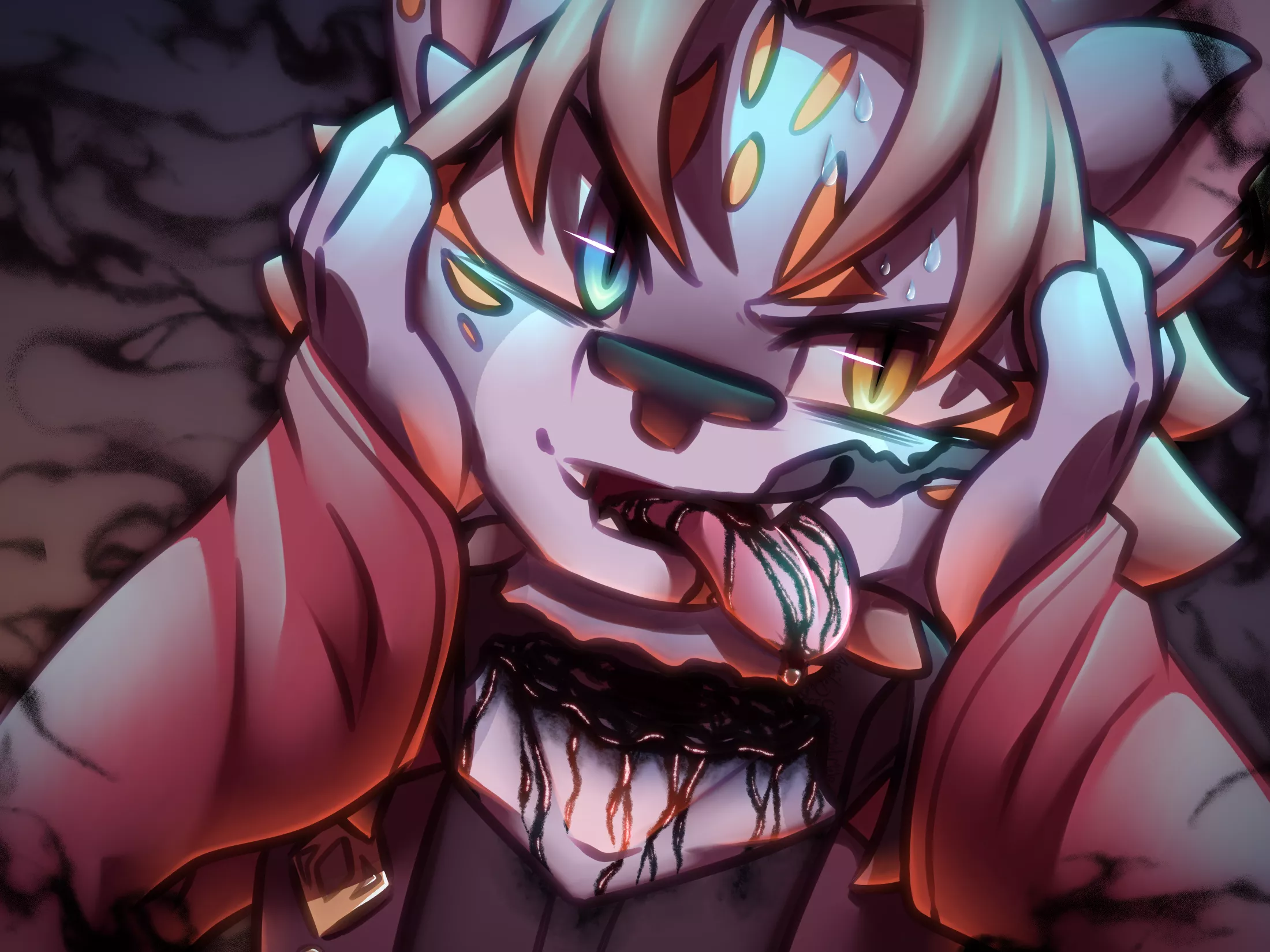 [For Hire] [TW: Blood/Gore] Losing Your Head (Art and Emmett (c) Me)