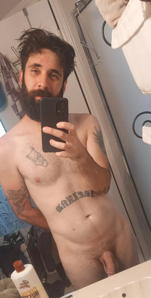 Fresh out of the shower