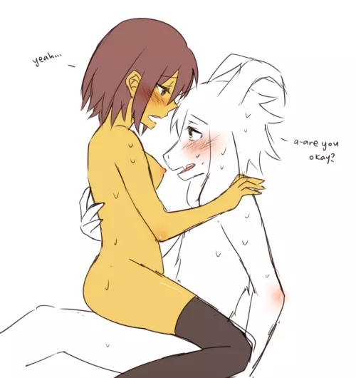 [Frisk/Asriel] Wholesome (Unknown Artist)