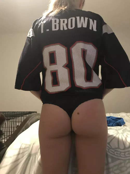 Good to still see one NE Jersey on Super Bowl Sunday