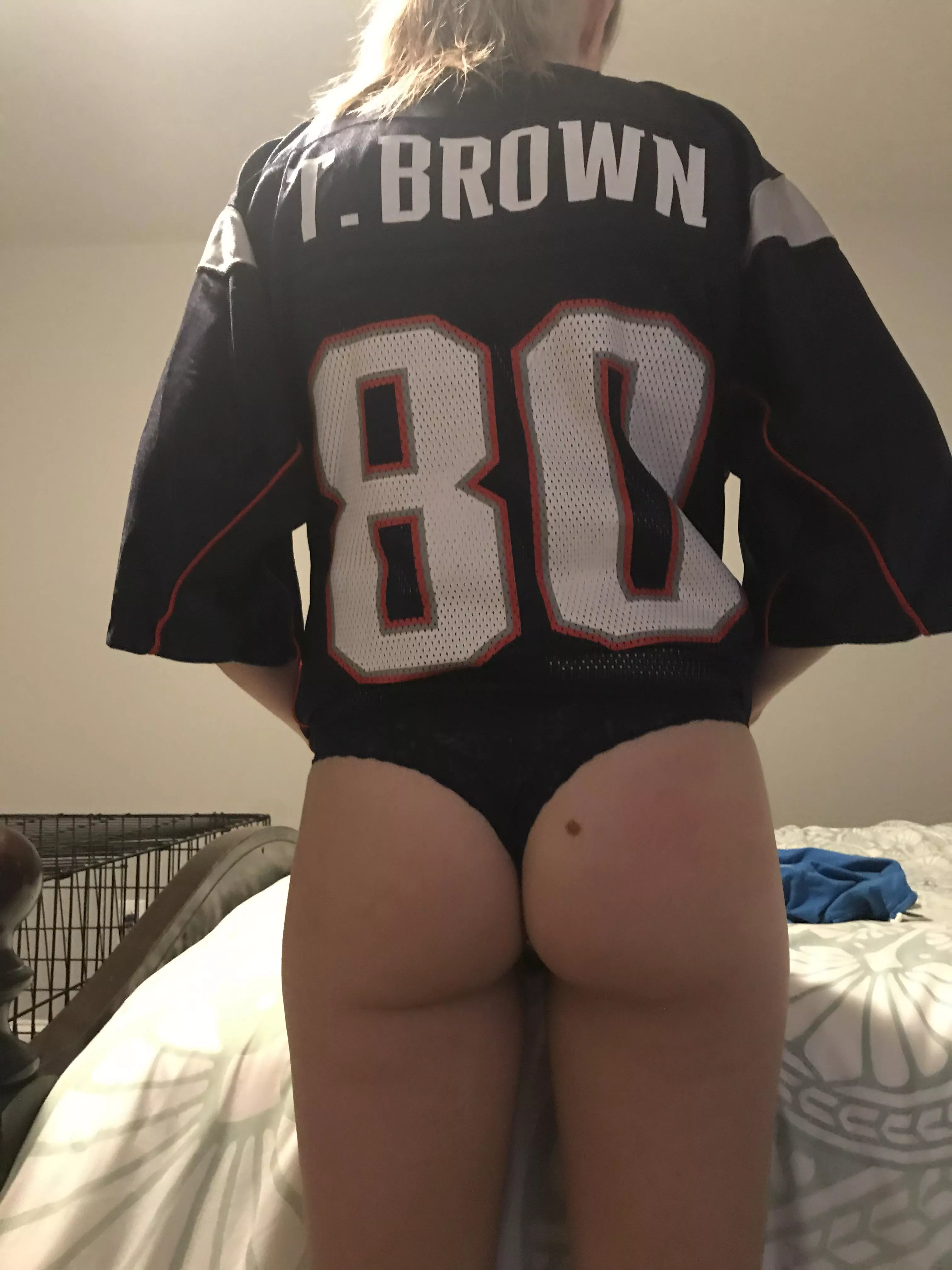 Good to still see one NE Jersey on Super Bowl Sunday