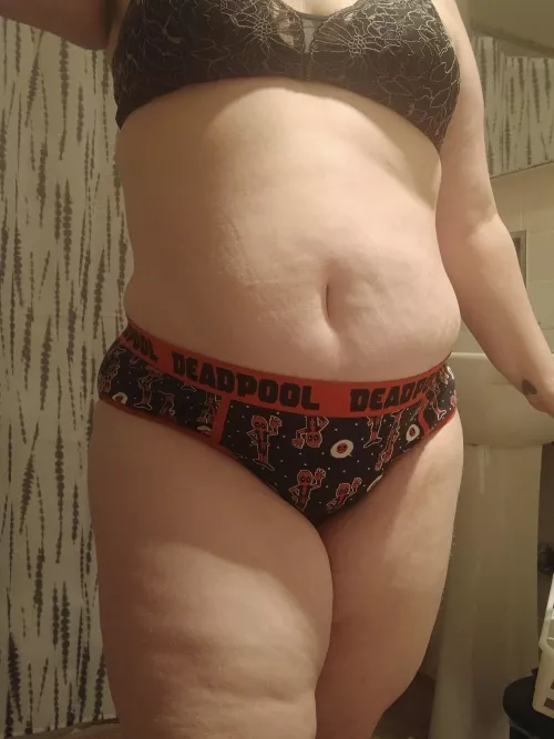 Had to pull out my Deadpool panties in anticipation for the trailer drop today