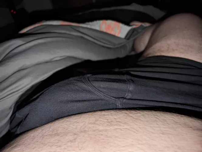 He doesn't want to let me sleep :( wish I had a daddy with me