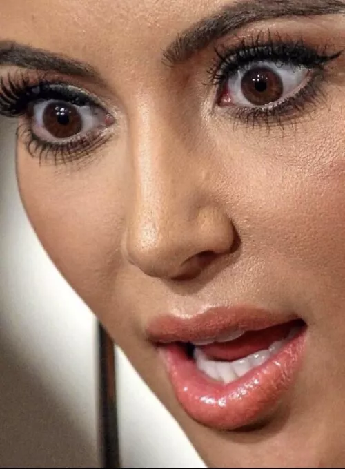 her face that she makes when she finds out you have a big 🍆