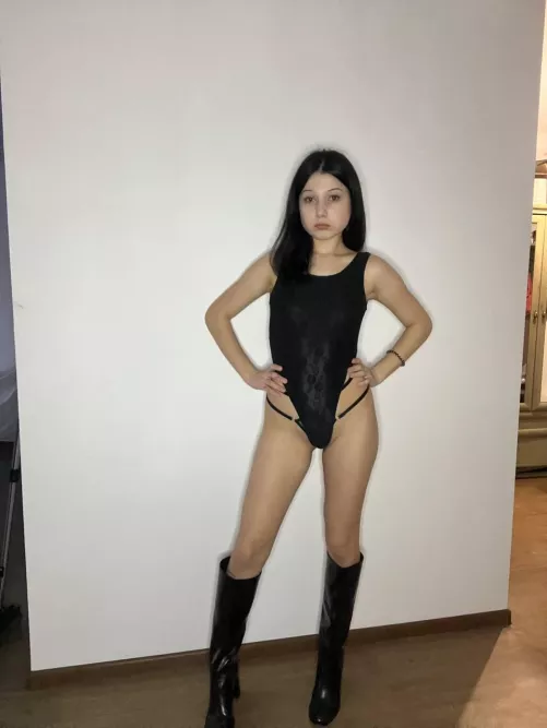 I love black bodysuit