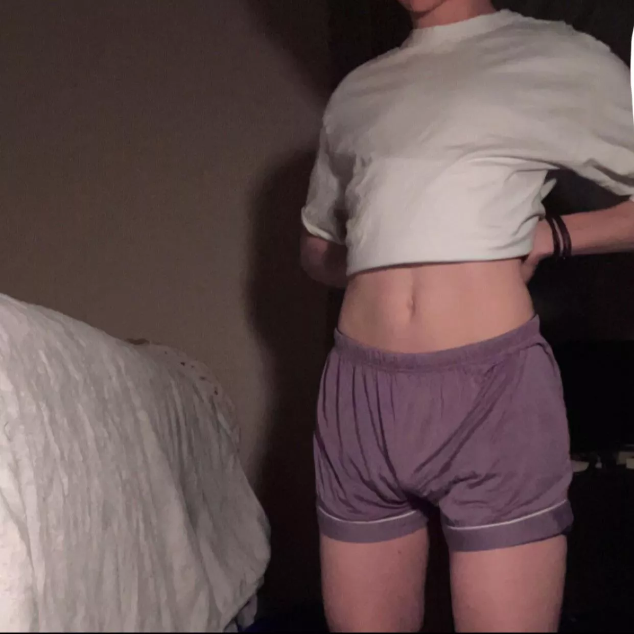 i love pajama shorts, they are so soft :)