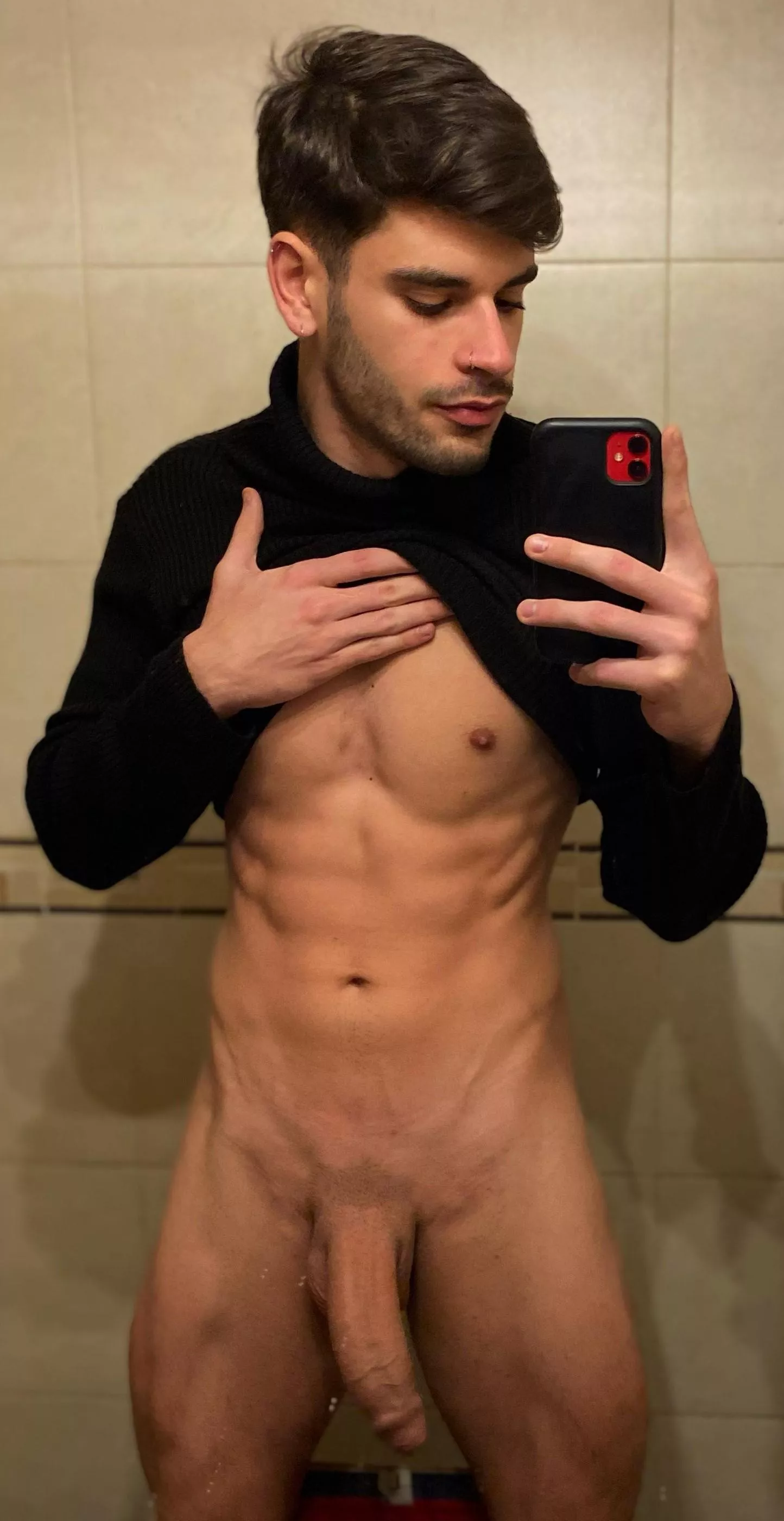 If we were roommates, is it okay if I walk around naked? [21]