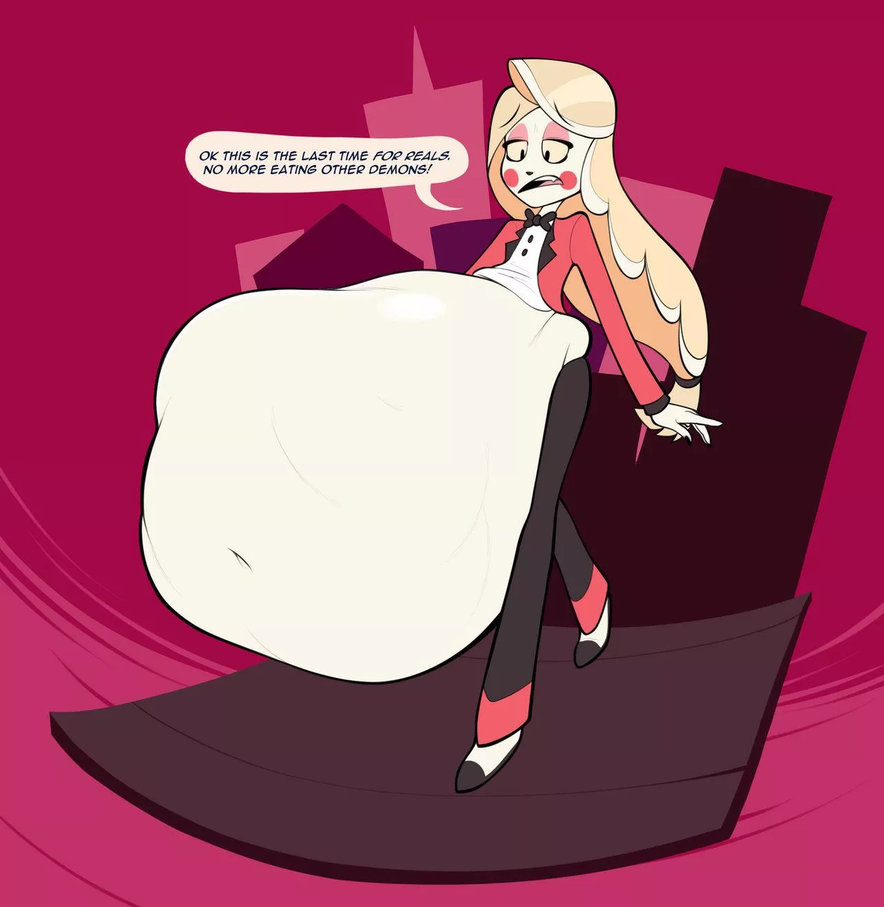 {image} ''This is the last time'' is what all them say [Art by Sir-Zagine] [F pred] [Oral vore]