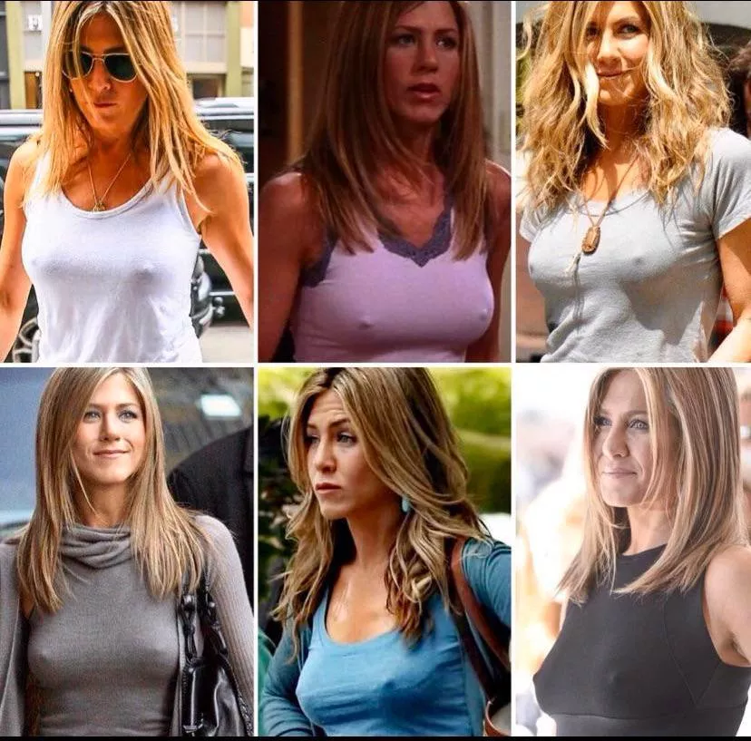 Jennifer Aniston’s permanently hard nipples