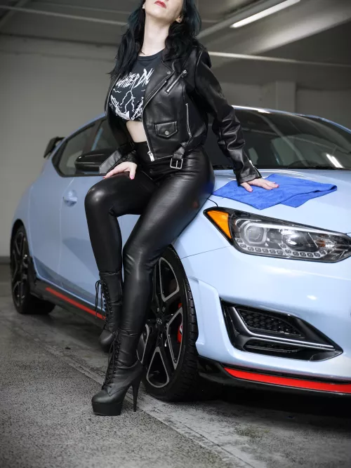 Leather is always fun