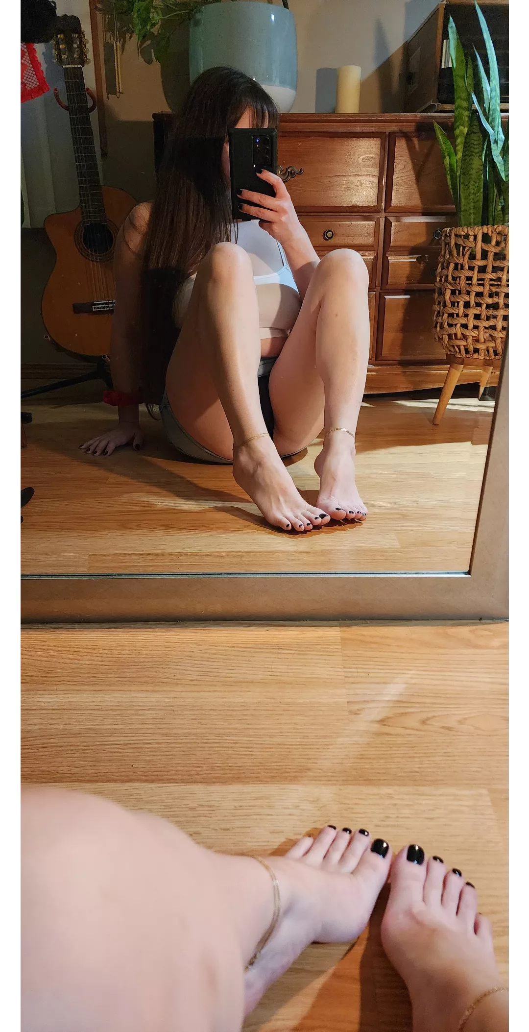 Mirror pic okay? Tops or bust?