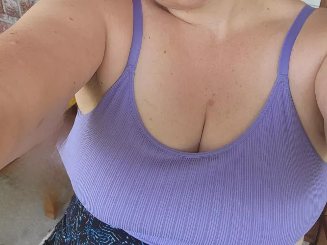 Mommy's chest is perfect to rest your head on...