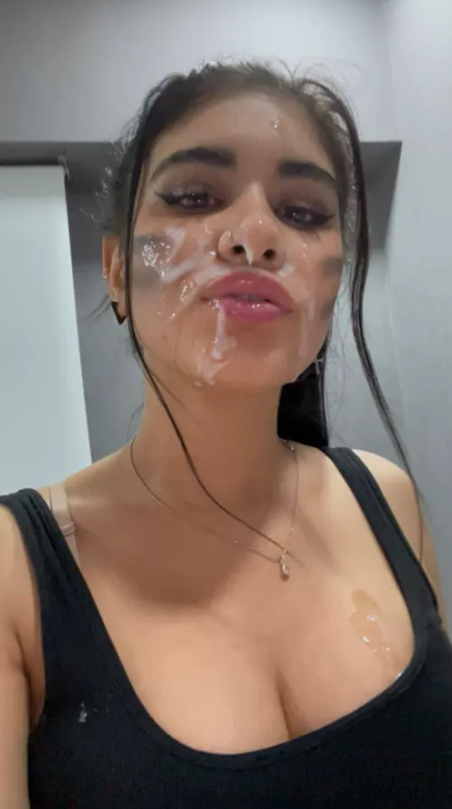 More milk on my face, please