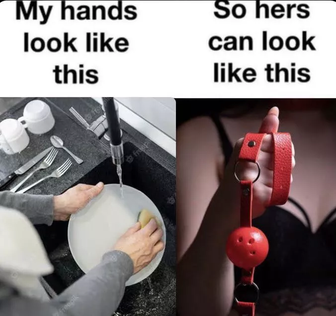 My hands look like this so hers can look like that My hands look like this so hers can look like that