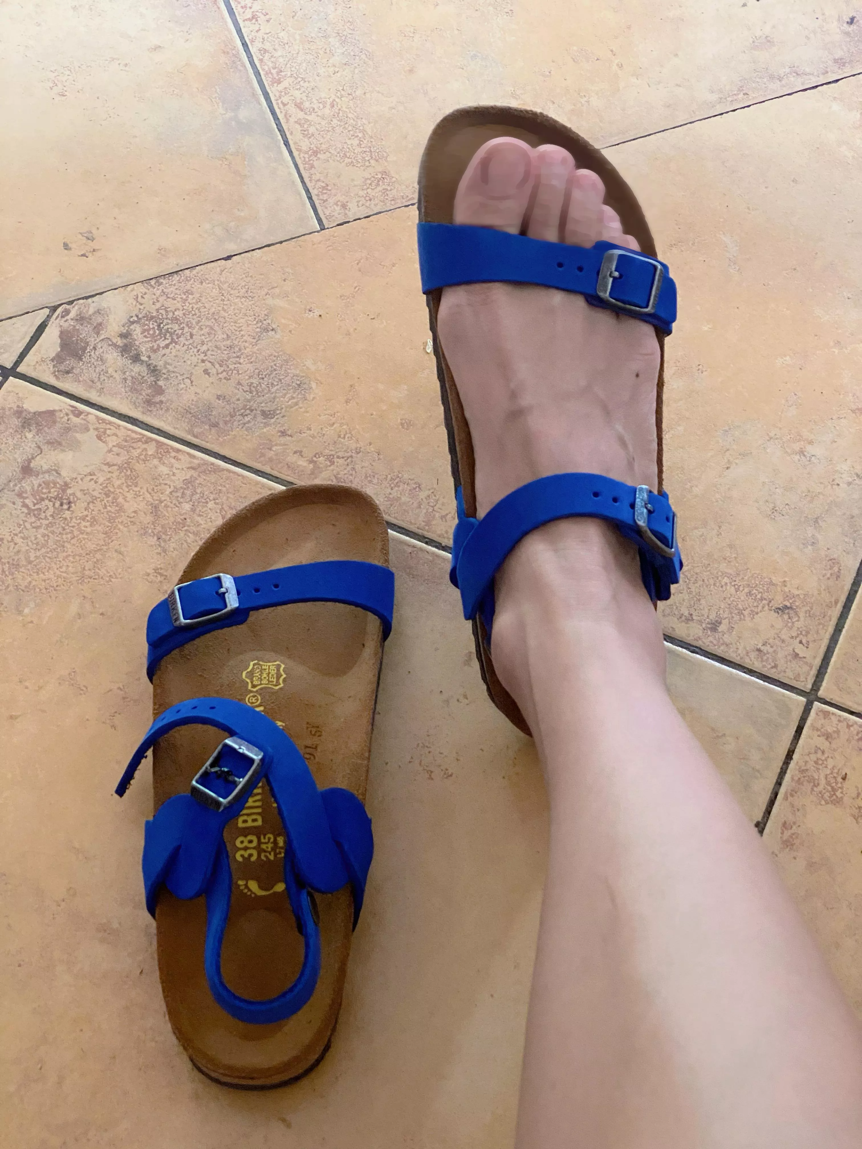 My nth pair of birkenstock. 💙