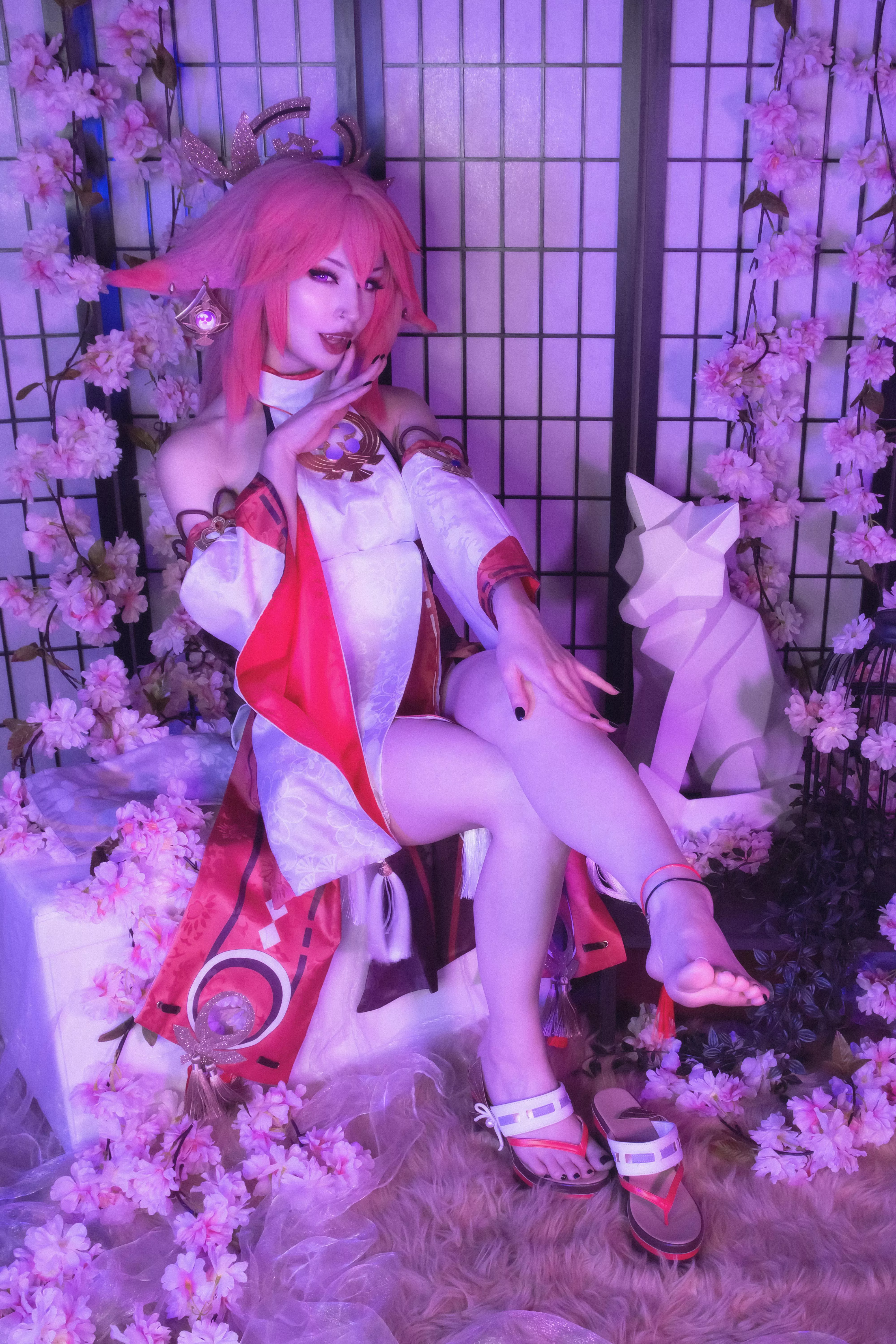 My Yae Miko cosplay from Genshin Impact (Shiroktsne0