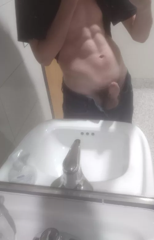 Public bathrooms make me horny