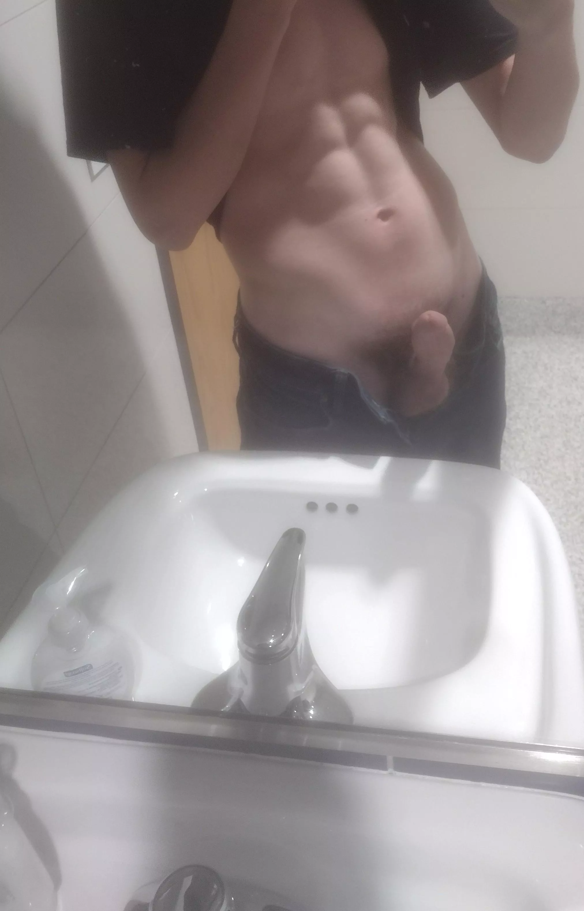 Public bathrooms make me horny