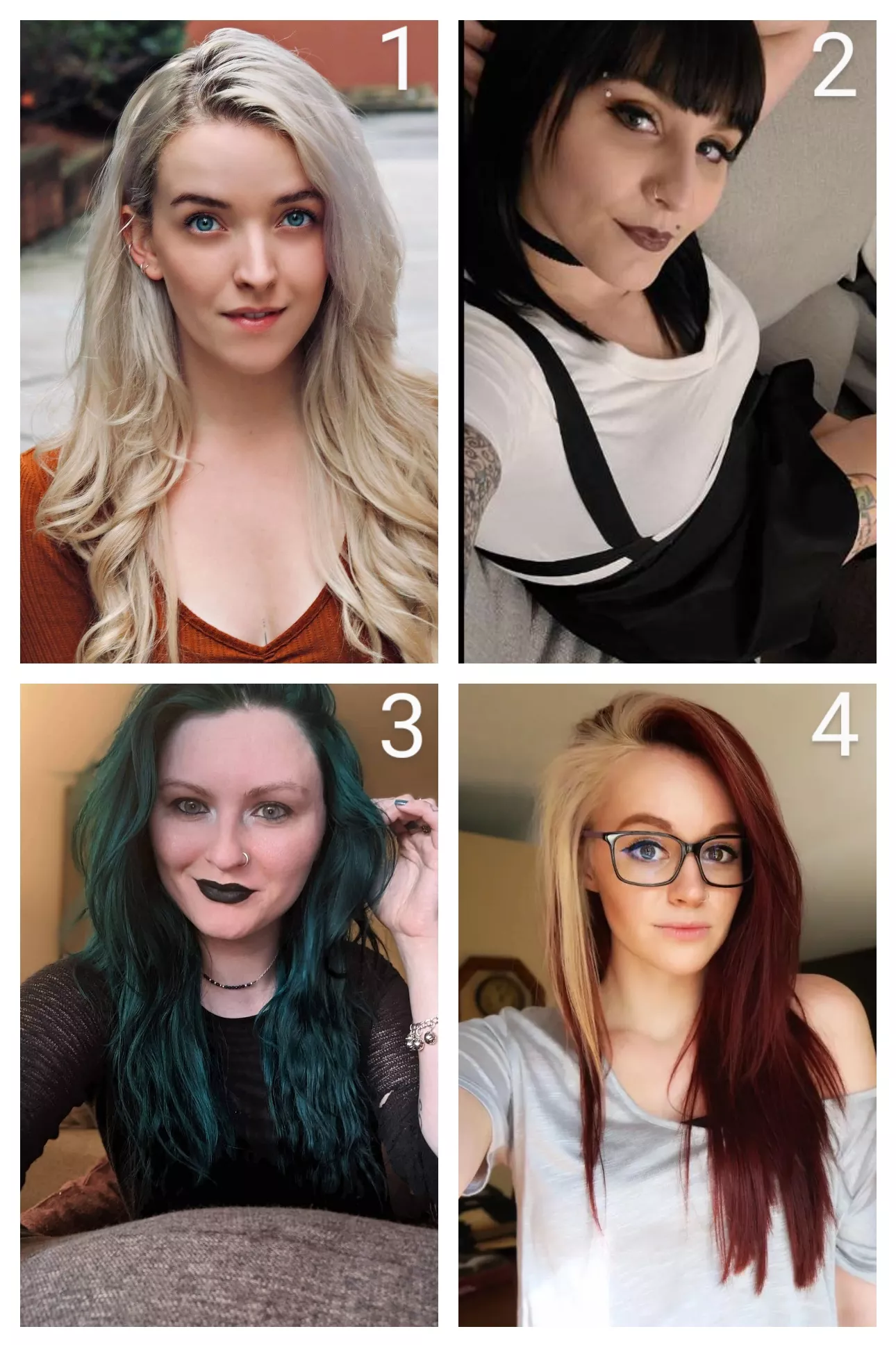 Selfie battle. Hottest to nottest, which are you taking home with you? My GF or one of her friends?