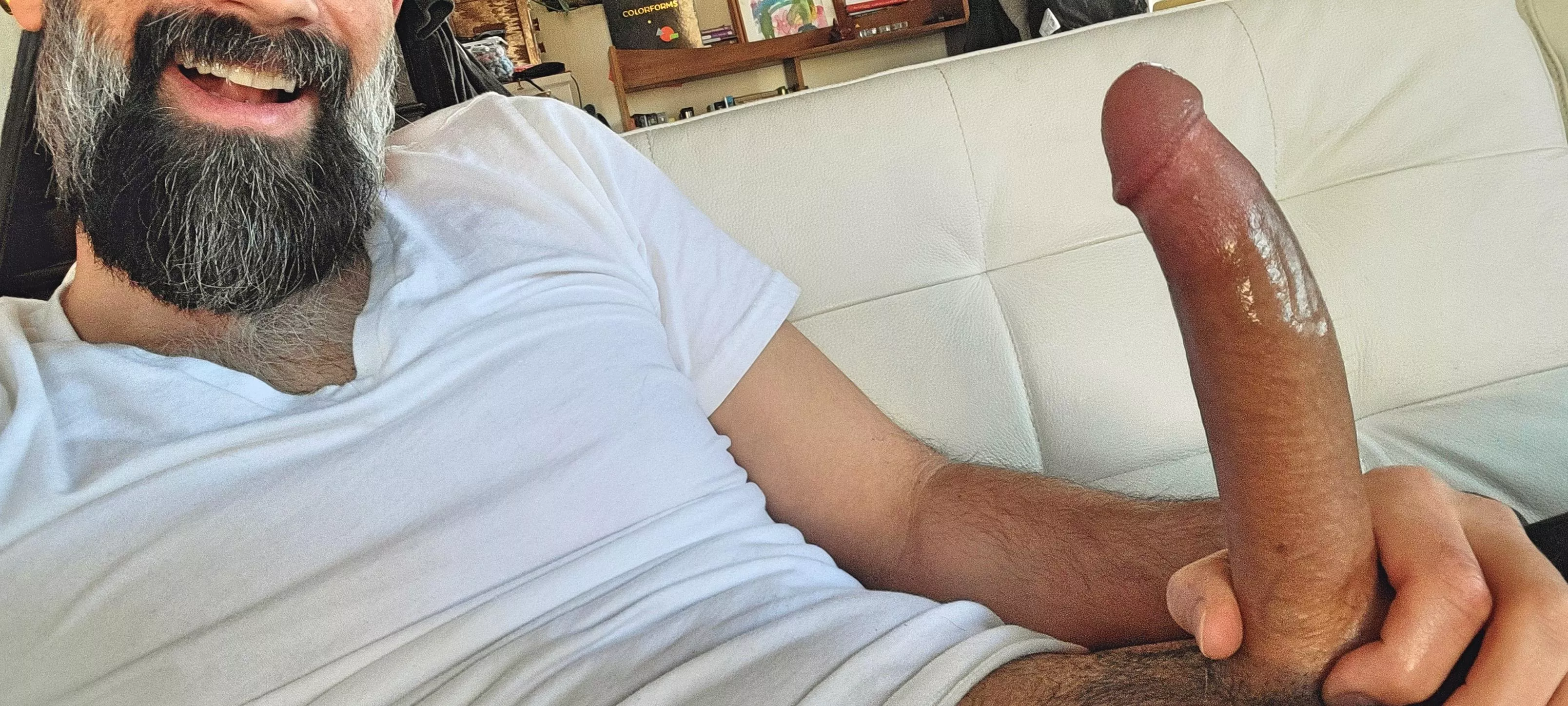 Smash or pass my hung, (40) cock?