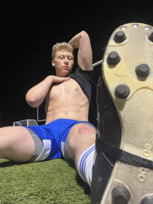 Sniff me after evening practice