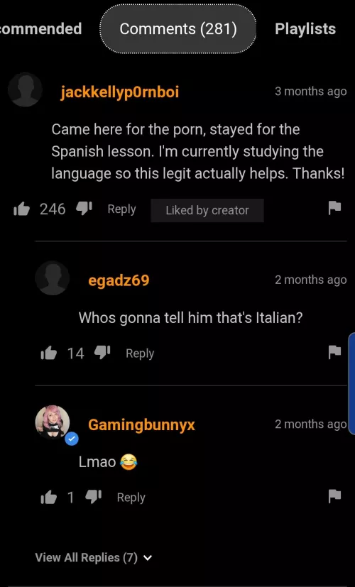 Spanish or Italian?