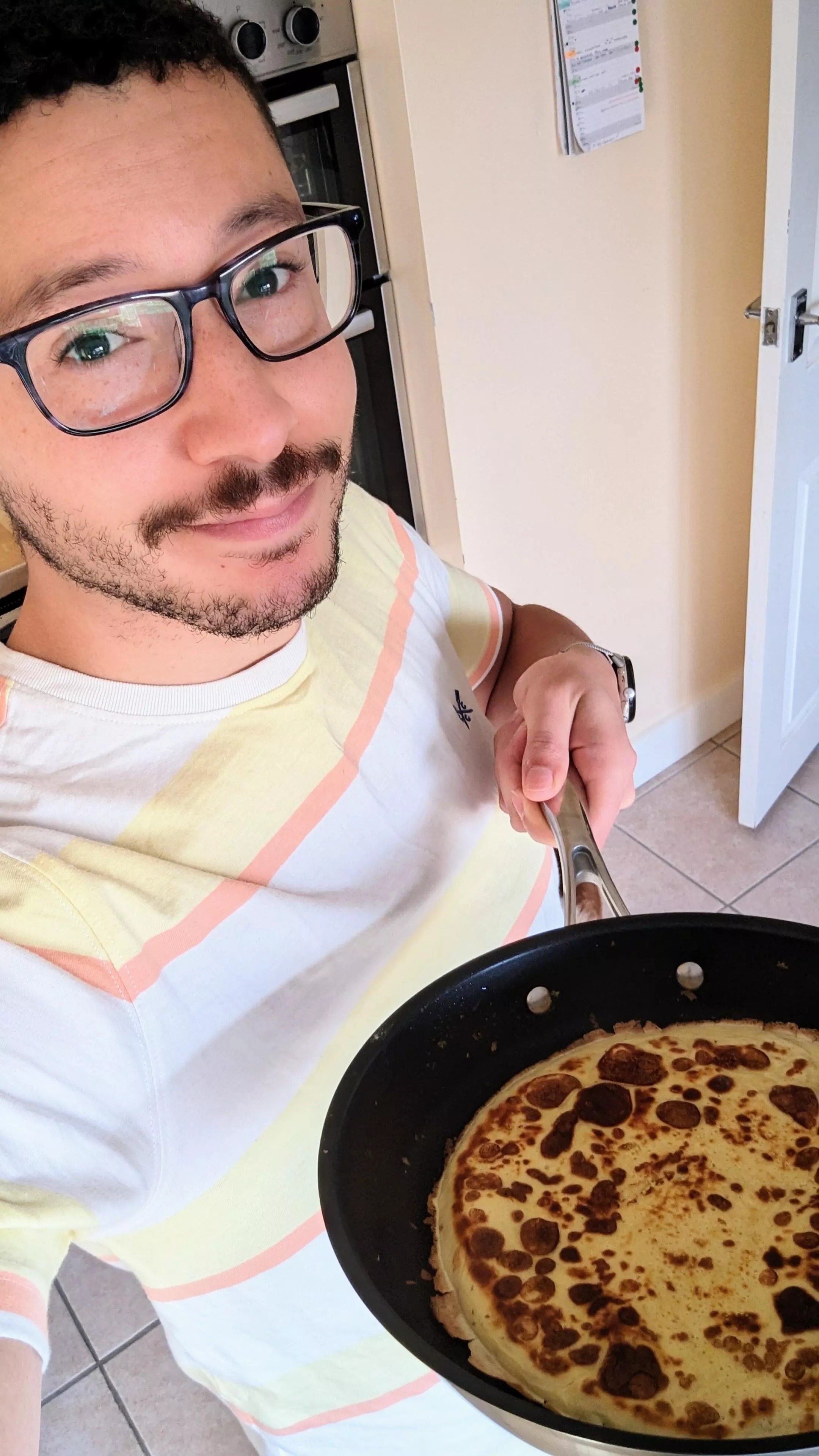 Spent my morning tossing 🥞