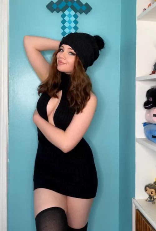 Staying warm in this dress