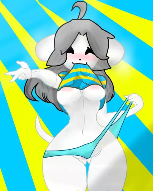 [Temmie is happy for you]