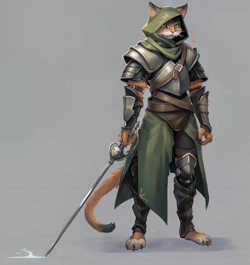 The Rogue Cat :) (Art by me)