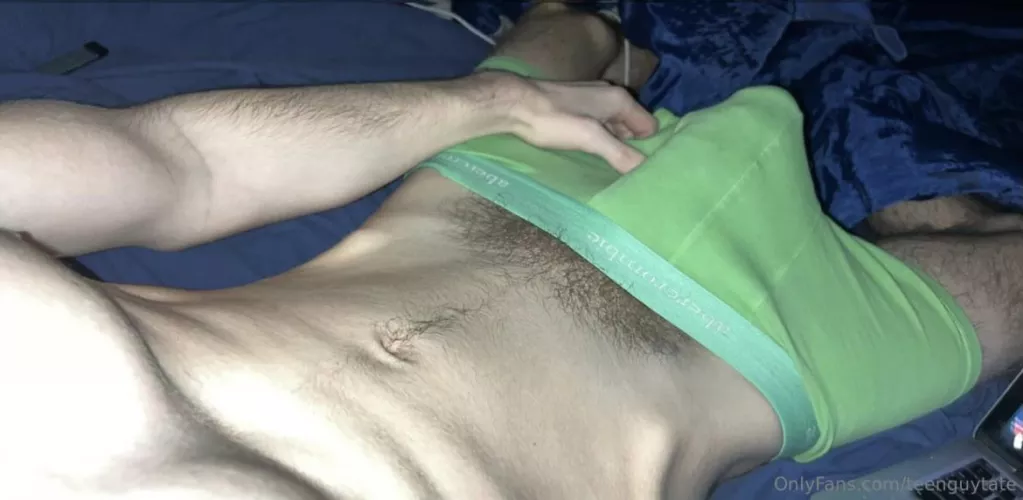 think my underwear’s too small 😅