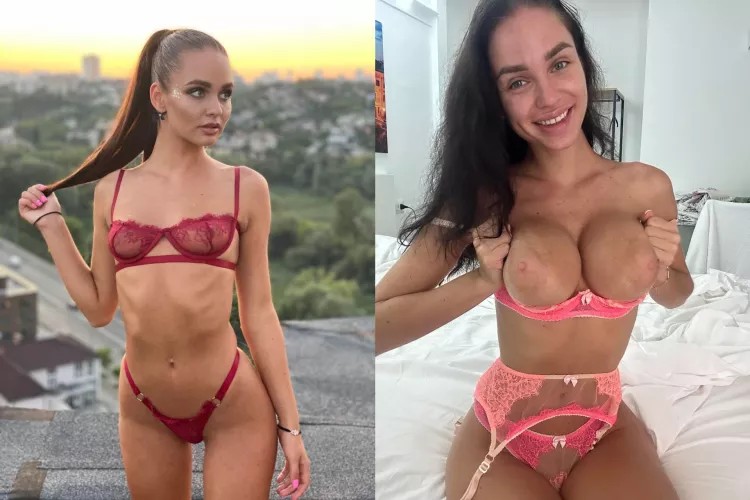 Thumbs up if you like my new fake boobs