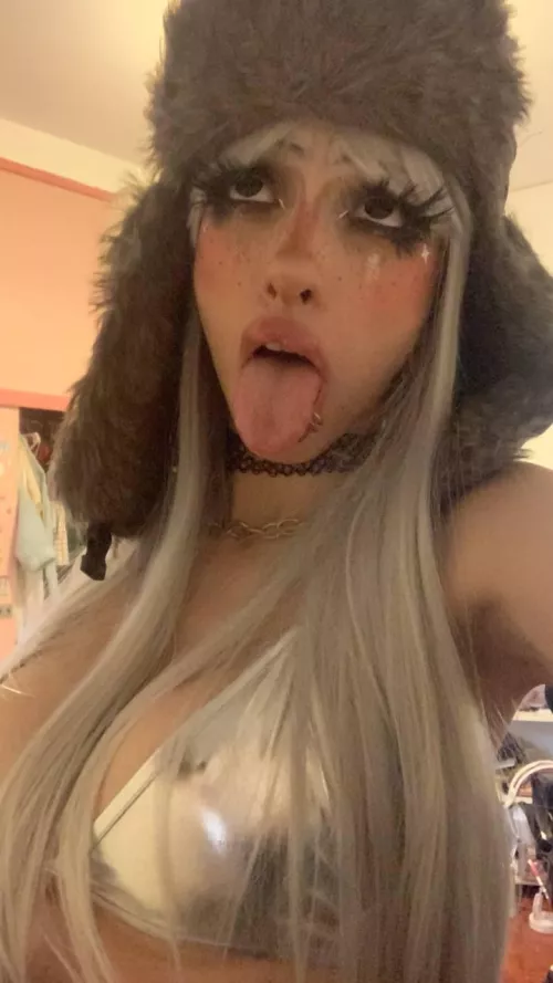 would you cum inside of a horny caged girl?