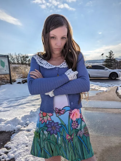 your little doll is mad at u