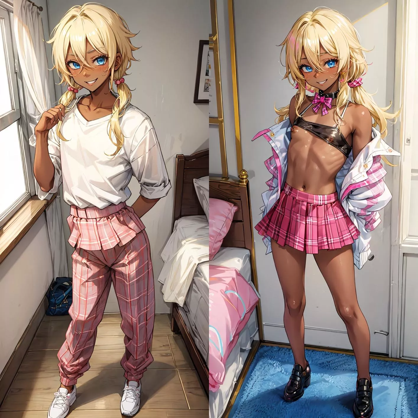 (AI) Gyaru Femboy Boyfriend: 