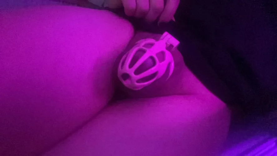 Any pretty girls out there like a locked trans girl?