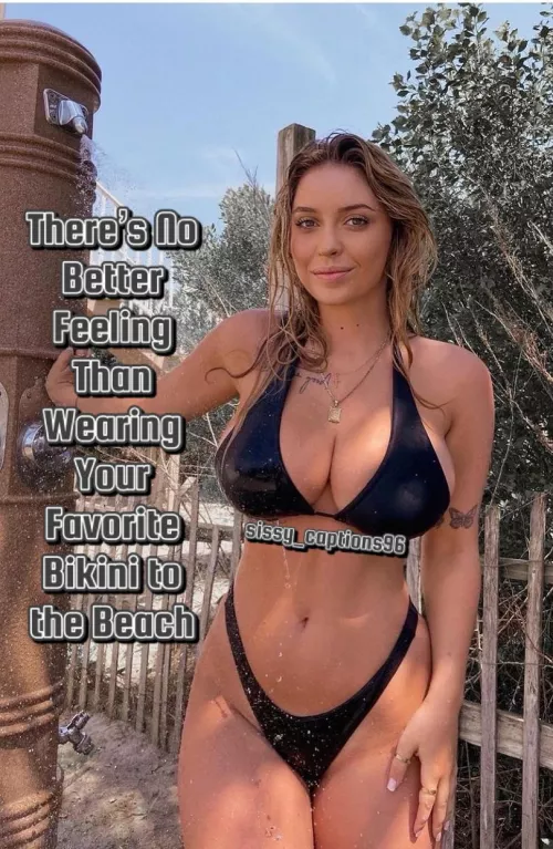 Anyone Else Love Showing Off at the Beach?