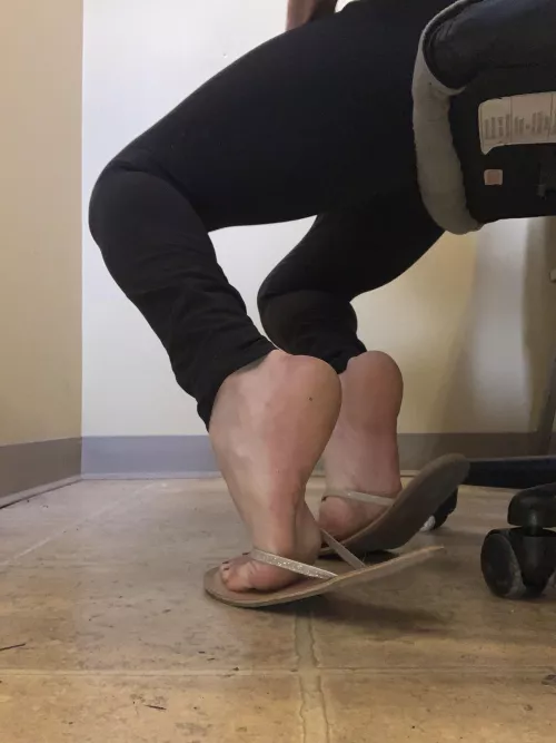 Are you staring at my soles?