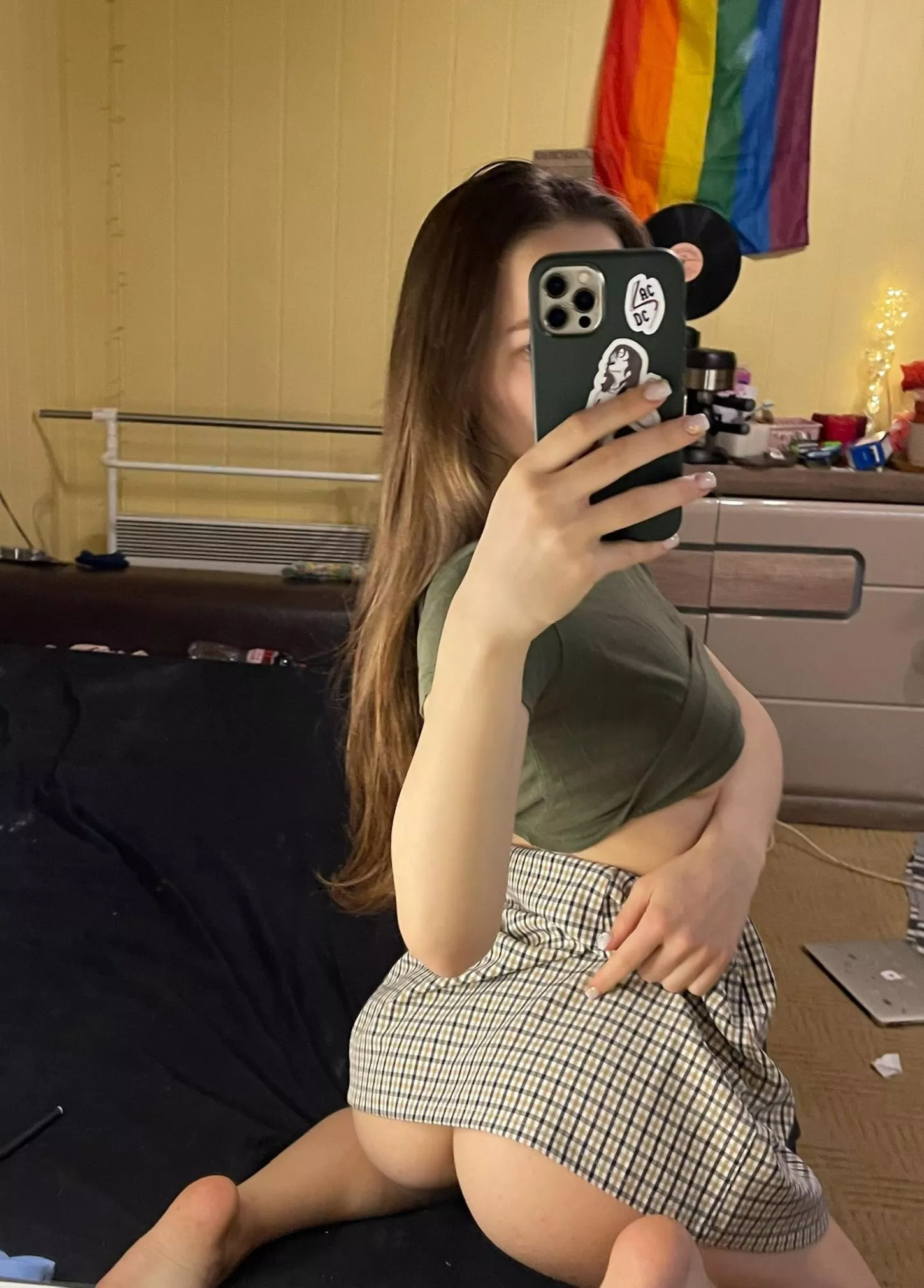 At the hotelgetting ready for dinner