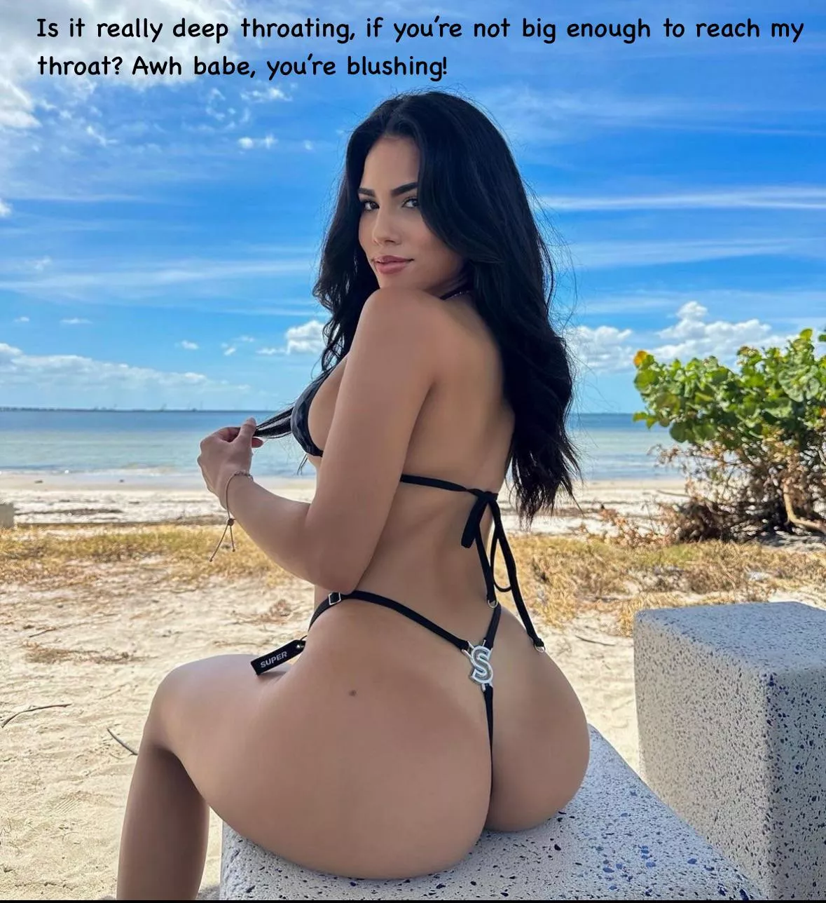 Awh babe, you’re blushing!