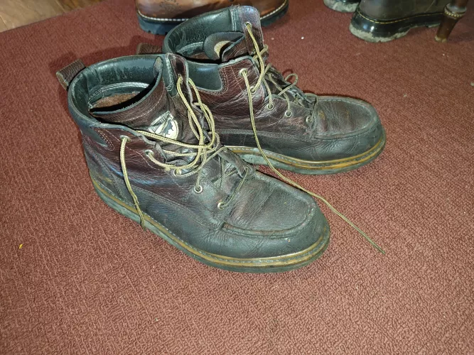 Best cleaning option for these Irish setter ashbys? Soaked in industrial oil and grease, plus road salt.