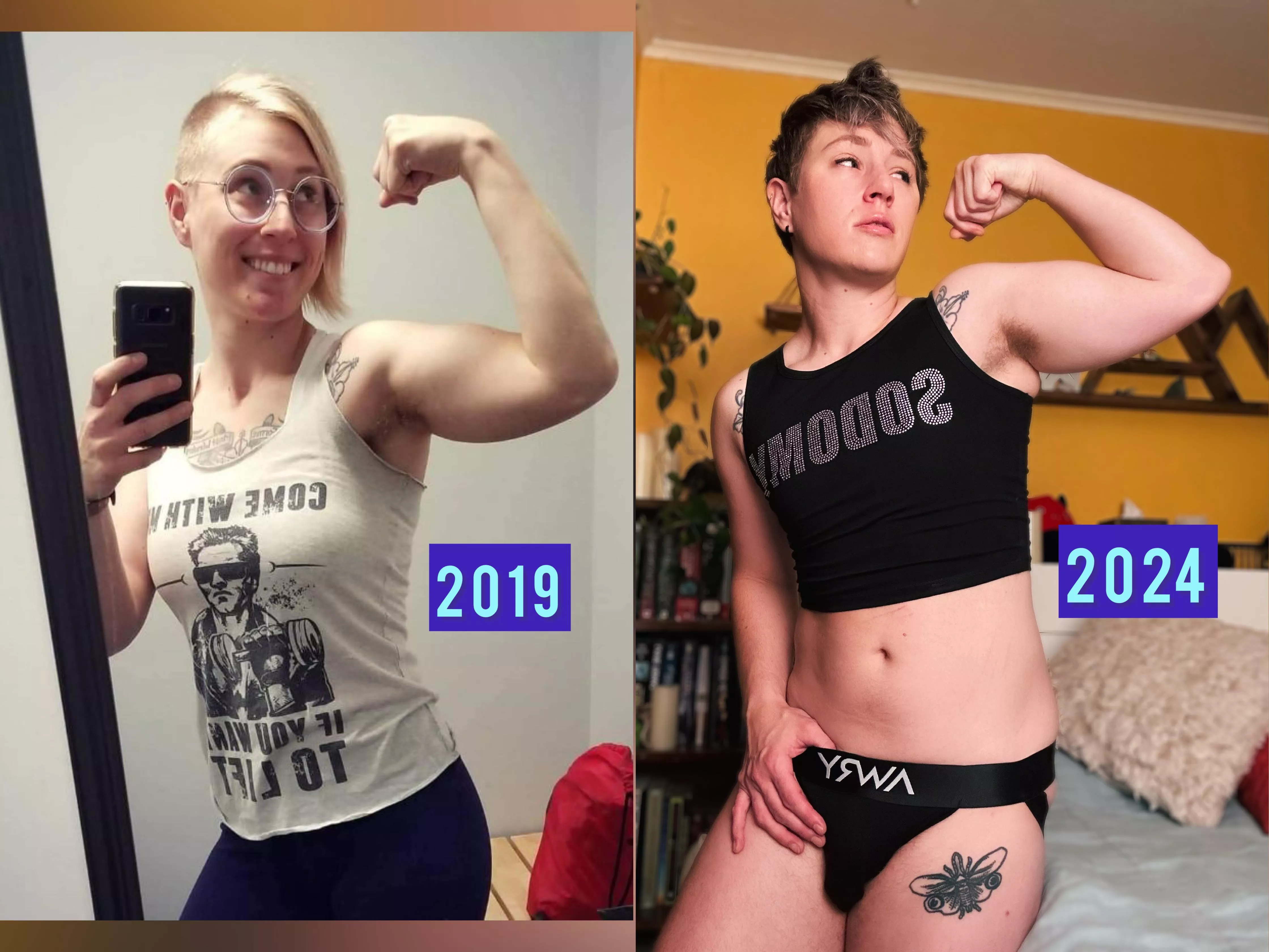 Boi evolution. 2019 ➡️ 2024