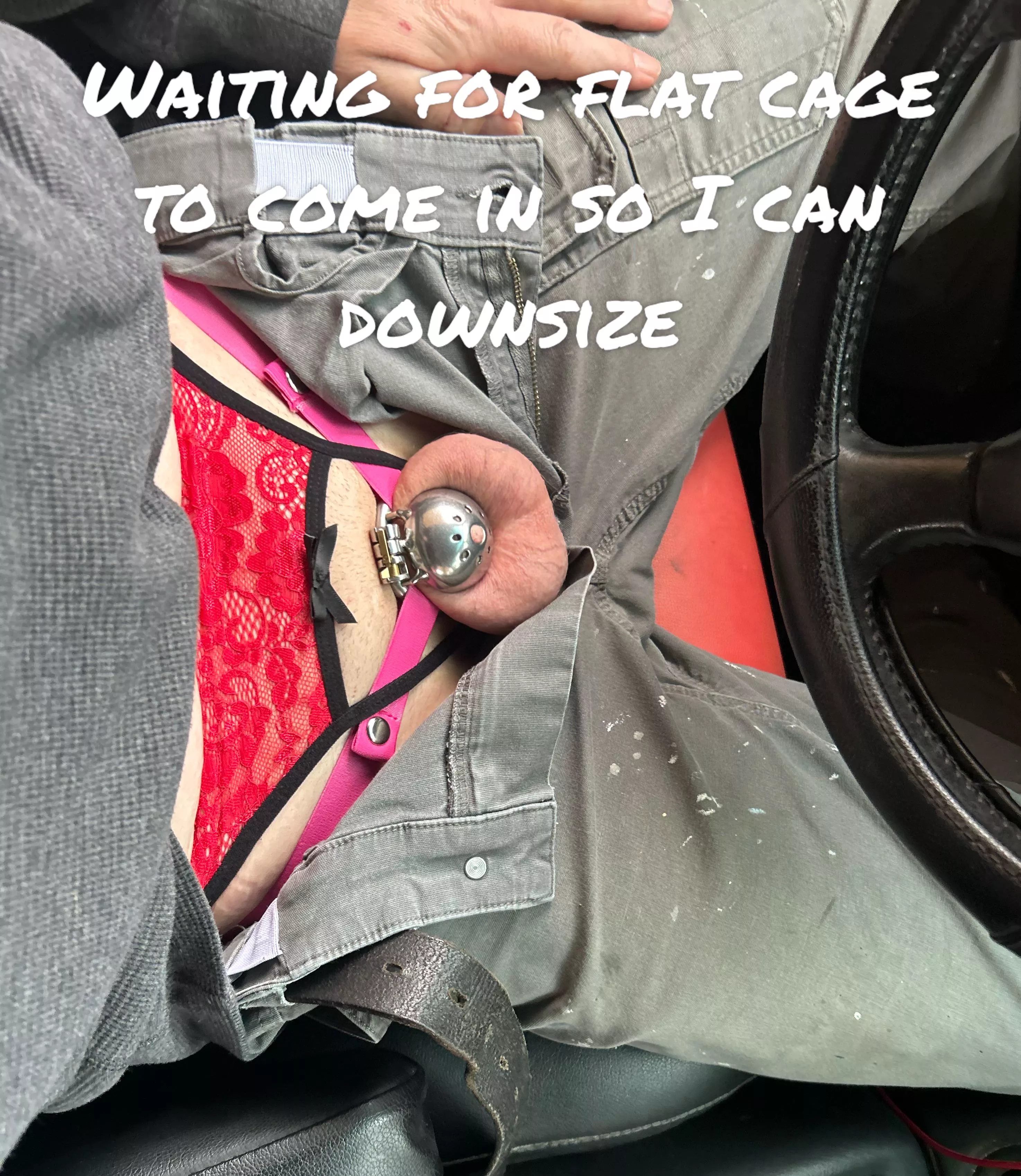 Cage inspection while at work