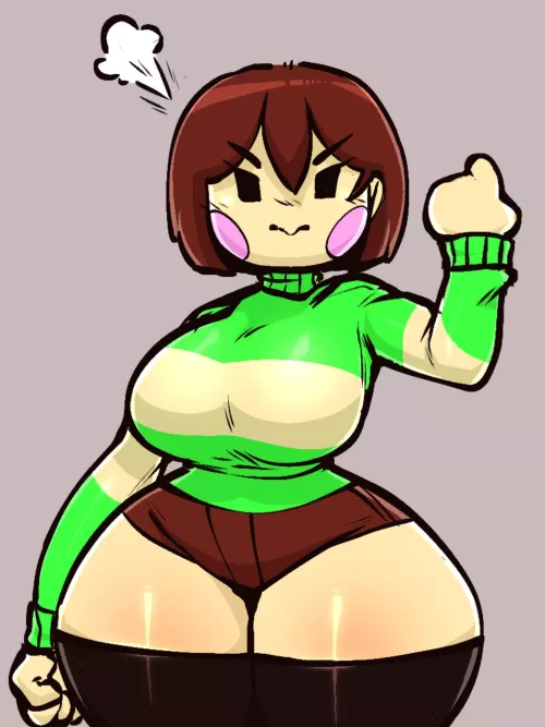 [Chara seems angry at you]