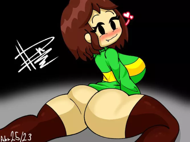 [Chara shows you her ass]